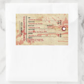 Halloween Toe Label Haunted Sanitarium Party (Tas)