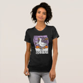 Halloween Toeter of Behandel Heks Gans T-shirt (Voorkant volledig)