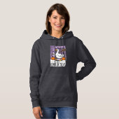 Halloween Toeter of Behandeling Heks Gans Hoodie (Voorkant volledig)