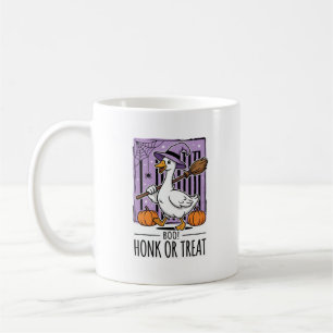 Halloween Toeter of Behandeling Heks Gans Koffiemok