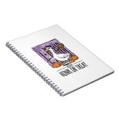 Halloween Toeter of Behandeling Heks Gans Notitieboek (Rechterzijde)