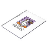 Halloween Toeter of Behandeling Heks Gans Notitieboek (Linkerzijde)