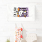 Halloween Toeter of Behandeling Heks Gans Spandoek (Insitu)