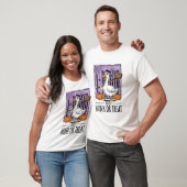 Halloween Toeter of Behandeling Heks Gans T-shirt (Unisex)