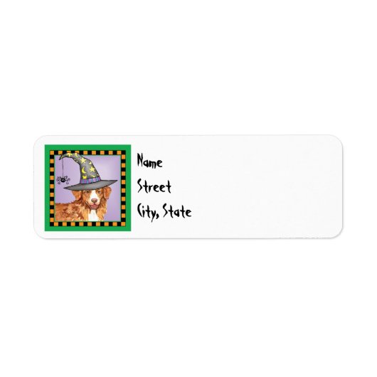 Halloween Toller Etiket (Voorkant)