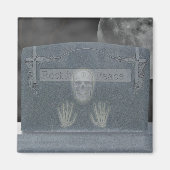 Halloween Tomb Stone Magnet (Voorkant)