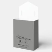 Halloween Tombstone Bedankdoosjes (Geopend)
