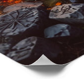 Halloween Tombstone Poster (Hoek)