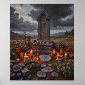 Halloween Tombstone Poster (Voorkant)