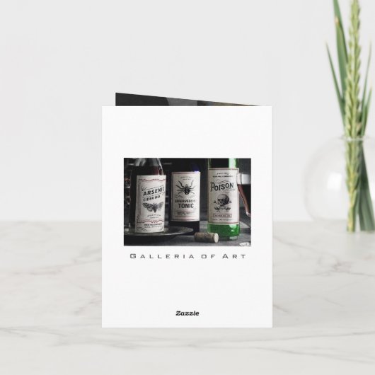 Halloween Tonic ~ Kaart (Achterkant)