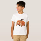 Halloween Tortoise Pumpkin T-shirt (Voorkant volledig)