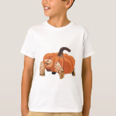 Halloween Tortoise Pumpkin T-shirt (Voorkant)