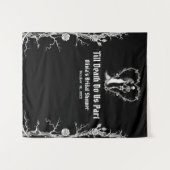 Halloween Tot de Dood Ons Scheidt Bruidsmeisjesfee Wandkleed (Voorkant (horizontaal))