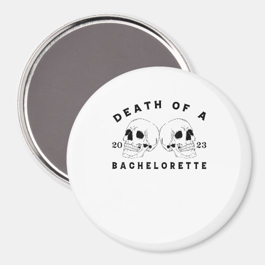 Halloween Tot de Dood Ons Scheidt Feestje Dood van Magneet (Voorkant / Achterkant)