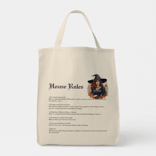 Halloween Tote Bag (Achterkant)