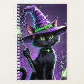 Halloween tovenaar kat planner (Voorkant)