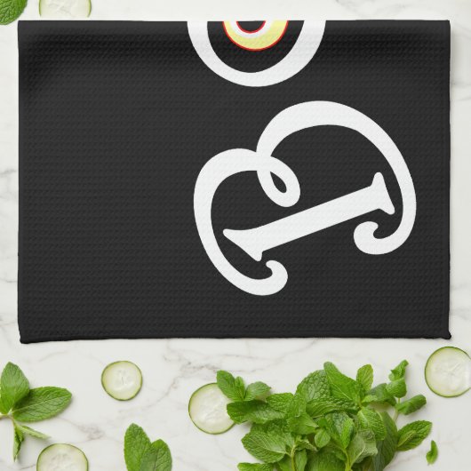 Halloween Towel Spooky BOO Halloween Tea Towels Theedoek (Gevouwen)