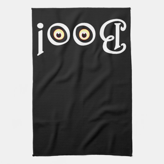 Halloween Towel Spooky BOO Halloween Tea Towels Theedoek (Verticaal)