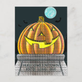 Halloween Town Briefkaart (Voorkant)