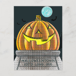 Halloween Town Briefkaart