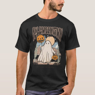 Halloween Town Est 1998 waar normaal zijn enorm is T-shirt