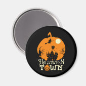 Halloween Town Magneet (Voorkant / Achterkant)