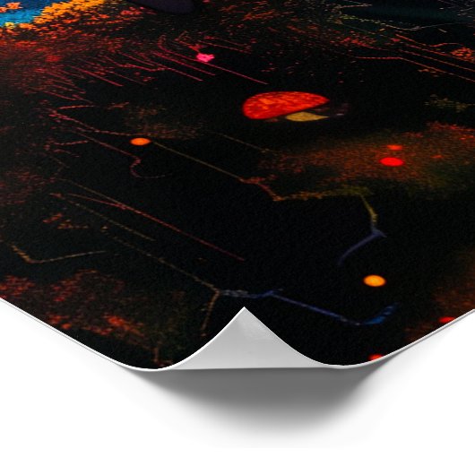 Halloween Town Poster (Hoek)