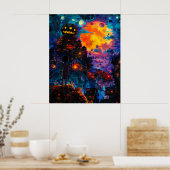 Halloween Town Poster (Keuken)