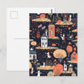 Halloween Town Poster Briefkaart (Voorkant / Achterkant)