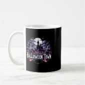 Halloween Town Skeleton Ghost Pumpkin Hall Koffiemok (Links)