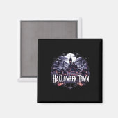 Halloween Town Skeleton Ghost Pumpkin naar Hallowe Magneet (Voorkant / Achterkant)