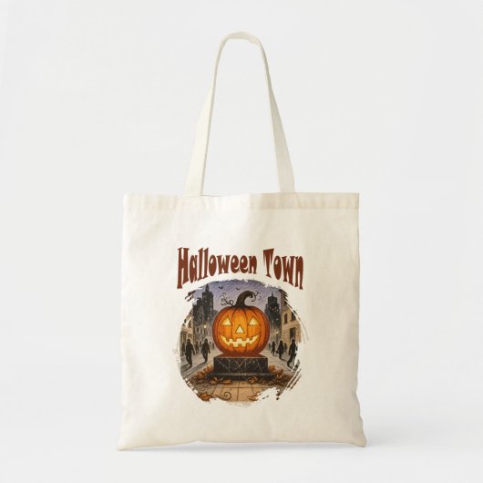 Halloween Town Tote Bag (Voorkant)