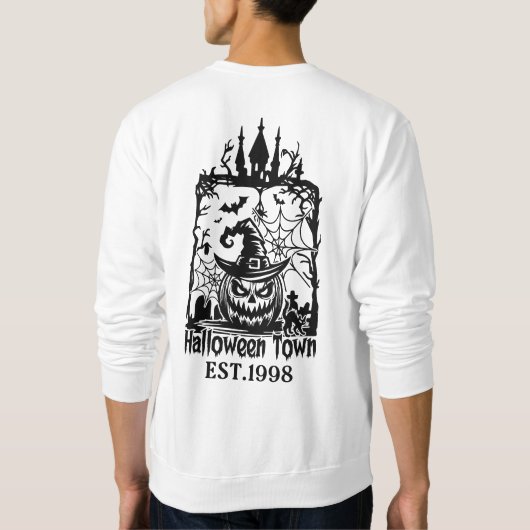 HALLOWEEN TOWN UNISEX SWEATSHIRT (Achterkant)