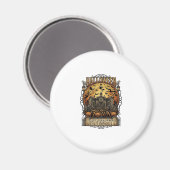 Halloween Town Universiteit Geheime Kamer Spookach Magneet (Voorkant / Achterkant)