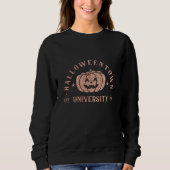 Halloween Town University College Gouden Glitter Trui (Voorkant)