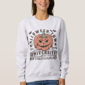 Halloween Town University herfst spooky seizoen Trui (Voorkant)