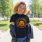 Halloween Town University pompoen gezicht T-shirt