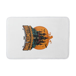 Halloween Town Vintage Geheime Kasteel Pompoen Ont Badmat