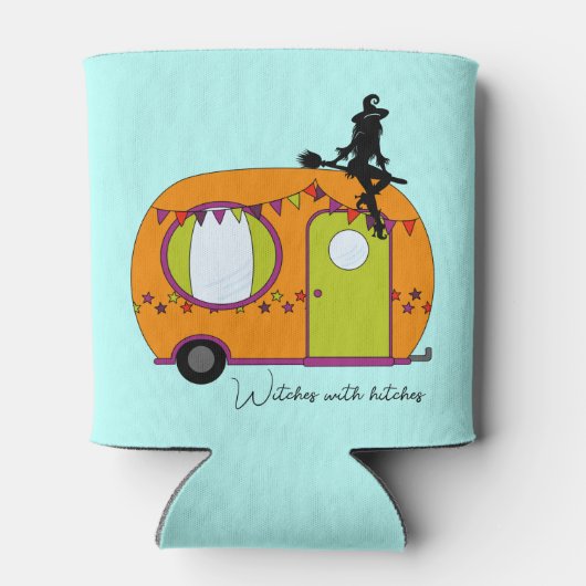 Halloween trailer rv camper blikjeskoeler (Achterkant)