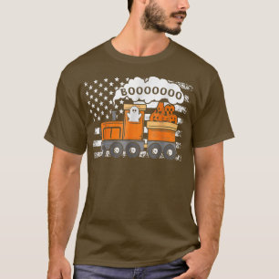 Halloween Train Boo Funny Cute Ghost Pumpkin Toddl T-shirt