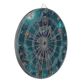 Halloween Traktatie of Zombie Vriendin w Hersenen Dartbord (Voorkant Links)