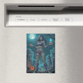 Halloween Traktatie of Zombie Vriendin w Hersenen Magneet (Insitu (Vaatwasser))