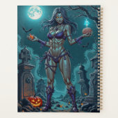 Halloween Traktatie of Zombie Vriendin w Hersenen Planner (Achterkant)