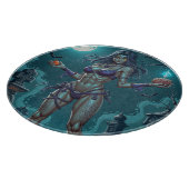 Halloween Traktatie of Zombie Vriendin w Hersenen Snijplank (Hoek)