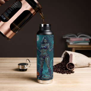 Halloween Traktatie of Zombie Vriendin w Hersenen Waterfles