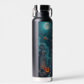 Halloween Traktatie of Zombie Vriendin w Hersenen Waterfles (Voorkant)