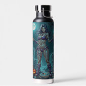 Halloween Traktatie of Zombie Vriendin w Hersenen Waterfles (Links)