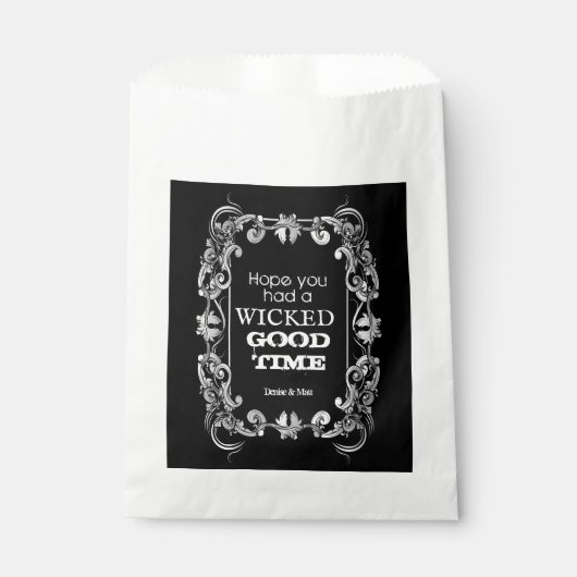 Halloween traktaties bedankzakje (Voorkant)