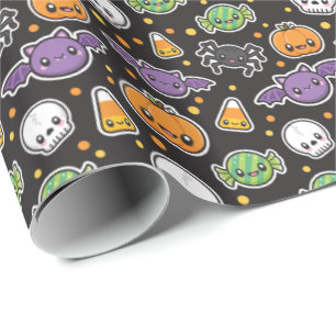 Halloween traktaties cadeaupapier
