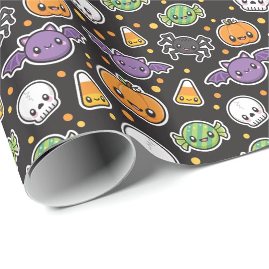 Halloween traktaties cadeaupapier (Rol Hoek)